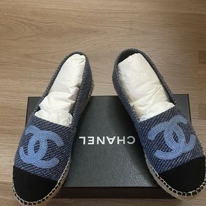 Denim Chanel Espadrille’s